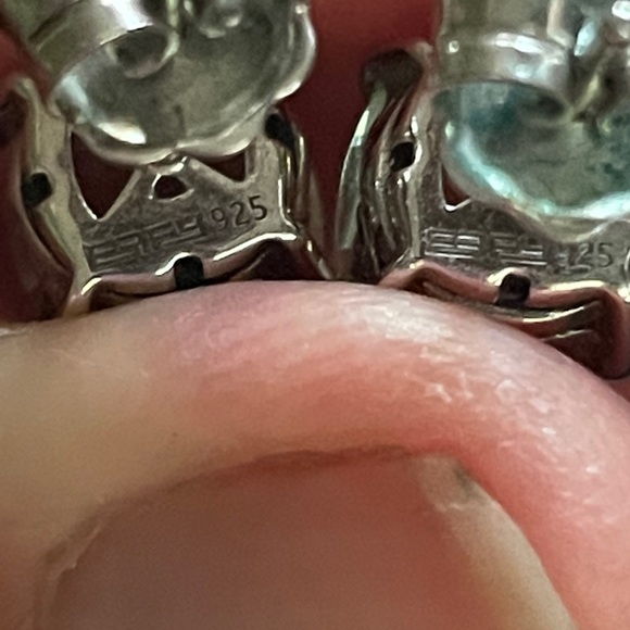 Effy Green Quartz Stud Earrings - Picture 5 of 7